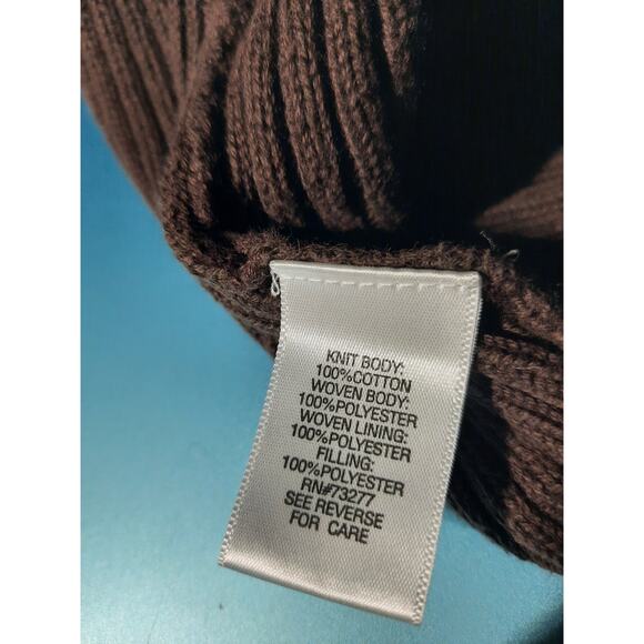 Croft & Barrow Chocolate Brown Coatigan Jacket Womens Medium Neutral Cozycore - Picture 7 of 12